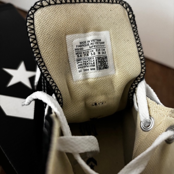 Converse High Tops (Black) - Picture 3 of 6